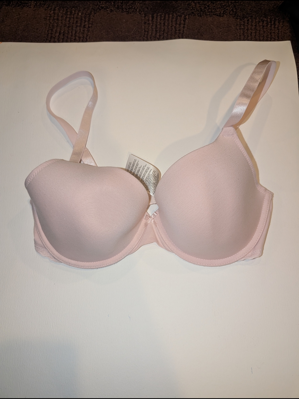 H&M Light Pink Smooth Molded T-Shirt Bra